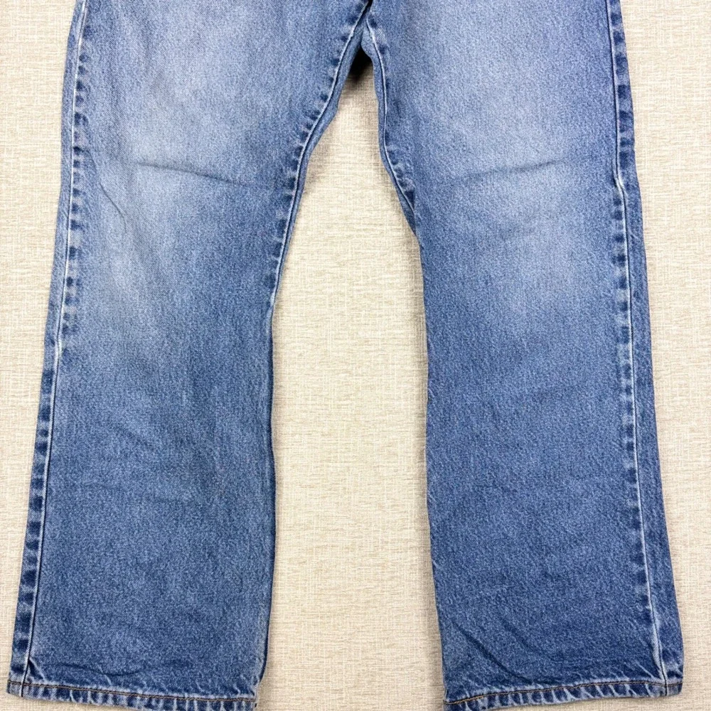 Vintage Levis 517 Mens 36x30 Bootcut Jeans Thigh Faded Denim